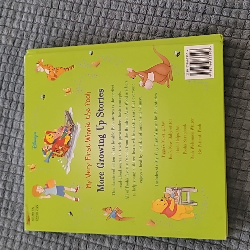 Winnie the Pooh Book "More Growing Up Stories" - Picture 2 of 3